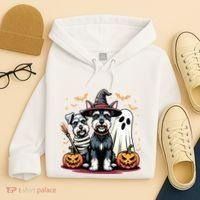 Miniature Schnauzer Halloween Costume Mummy Witch Ghost Dog Hoodie thumb 4