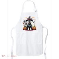 Miniature Schnauzer Halloween Costume Mummy Witch Ghost Dog Apron thumb 0