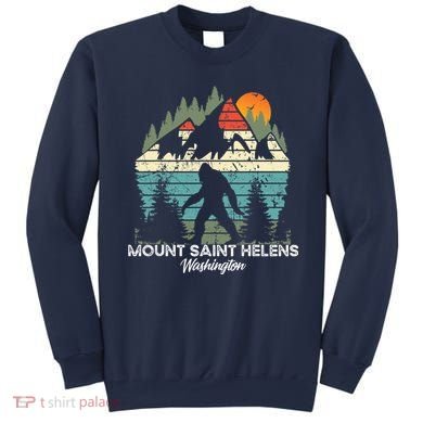 Mount Saint Helens Washington National Park Retro 80's Sweatshirt