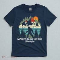 Mount Saint Helens Washington National Park Retro 80's T-Shirt thumb 5