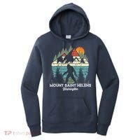 Mount Saint Helens Washington National Park Retro 80's Women's Hoodie thumb 0