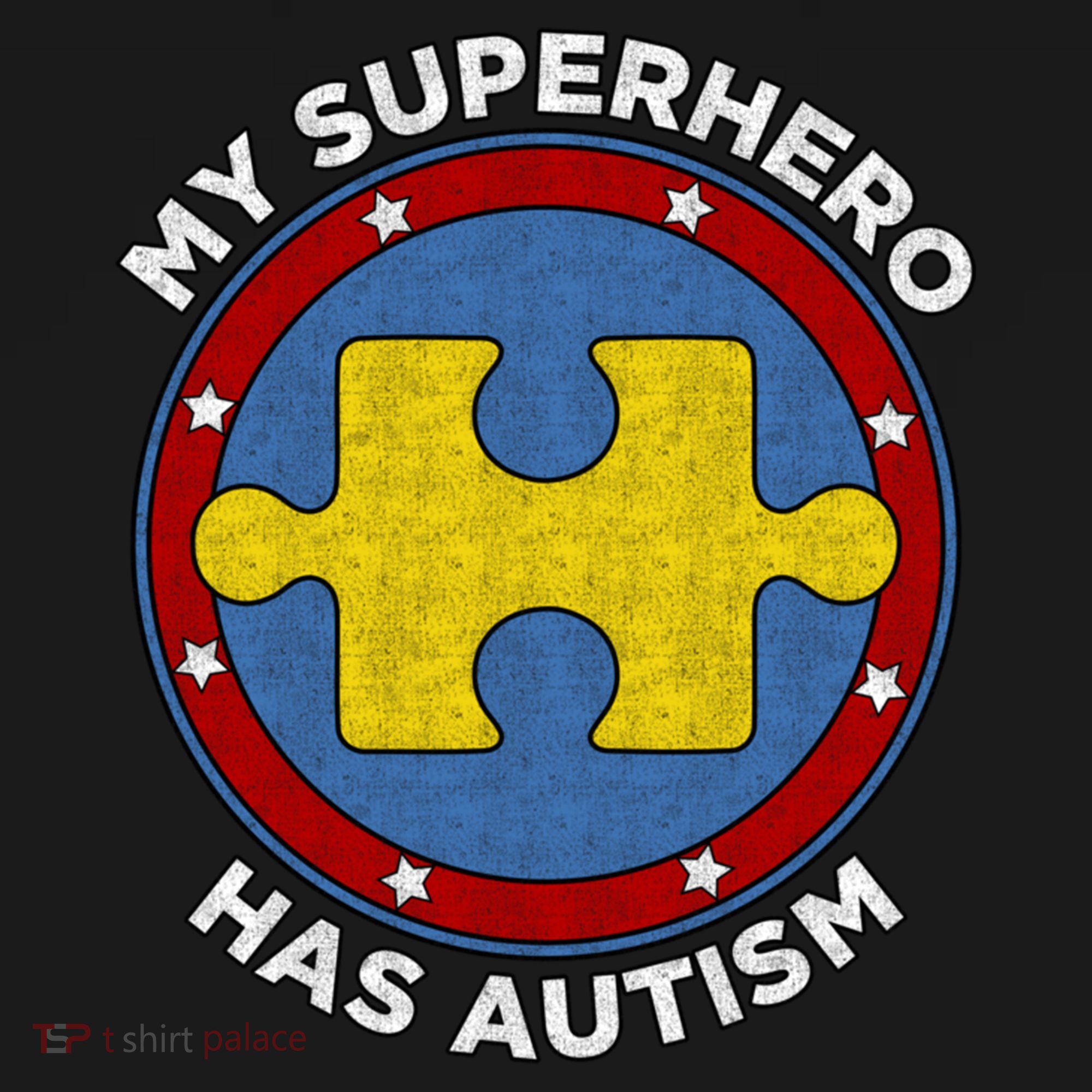 My Superhero Has Autism Awareness Gift Support Gift Doggie Tank