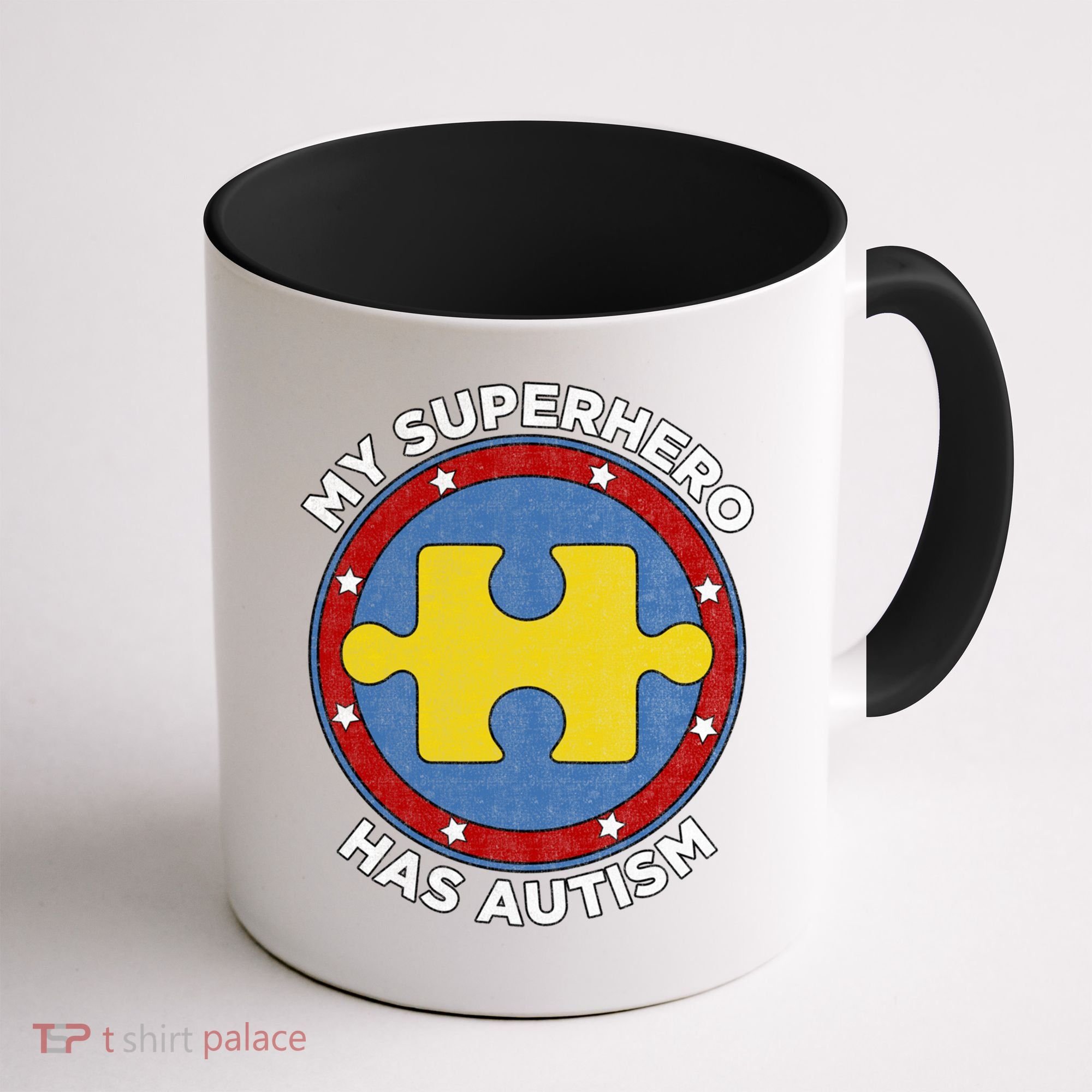 My Superhero Has Autism Awareness Gift Support Gift Coffee Mug