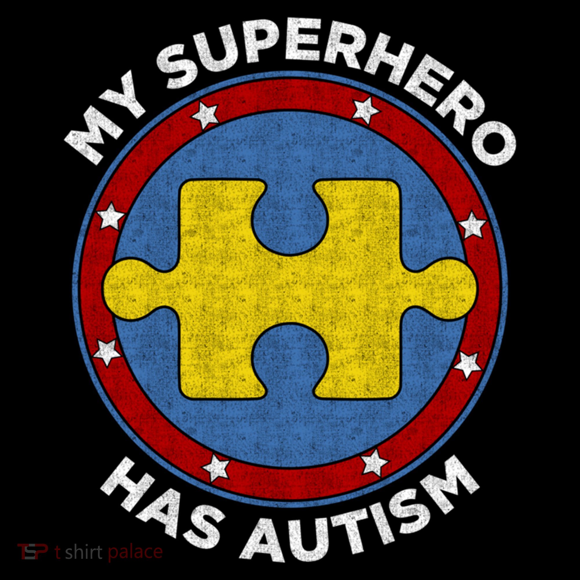 My Superhero Has Autism Awareness Gift Support Gift Pajama Set
