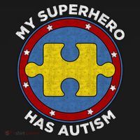 My Superhero Has Autism Awareness Gift Support Gift Ornament thumb 1