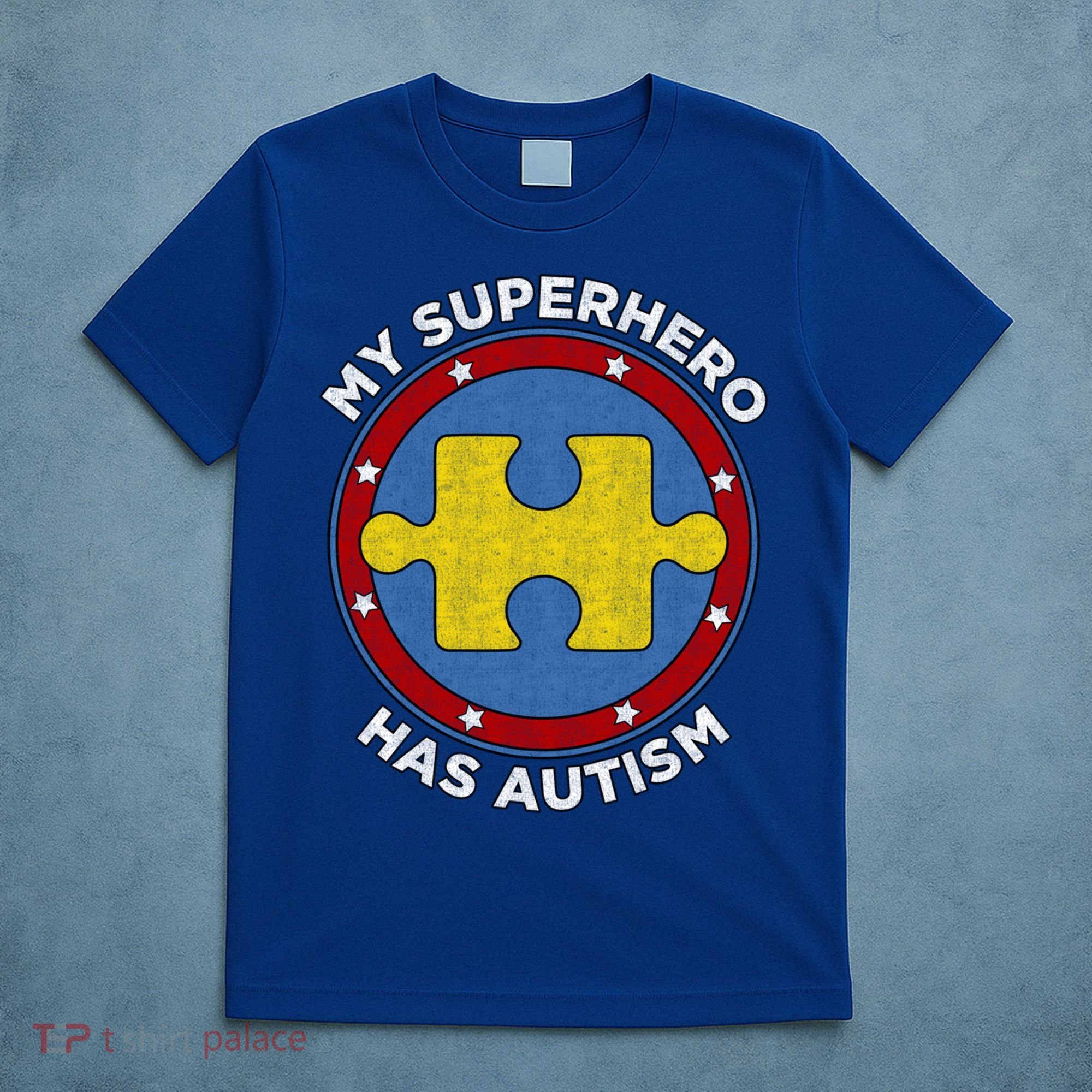 My Superhero Has Autism Awareness Gift Support Gift T-Shirt