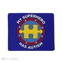 My Superhero Has Autism Awareness Gift Support Gift Mousepad thumb 0
