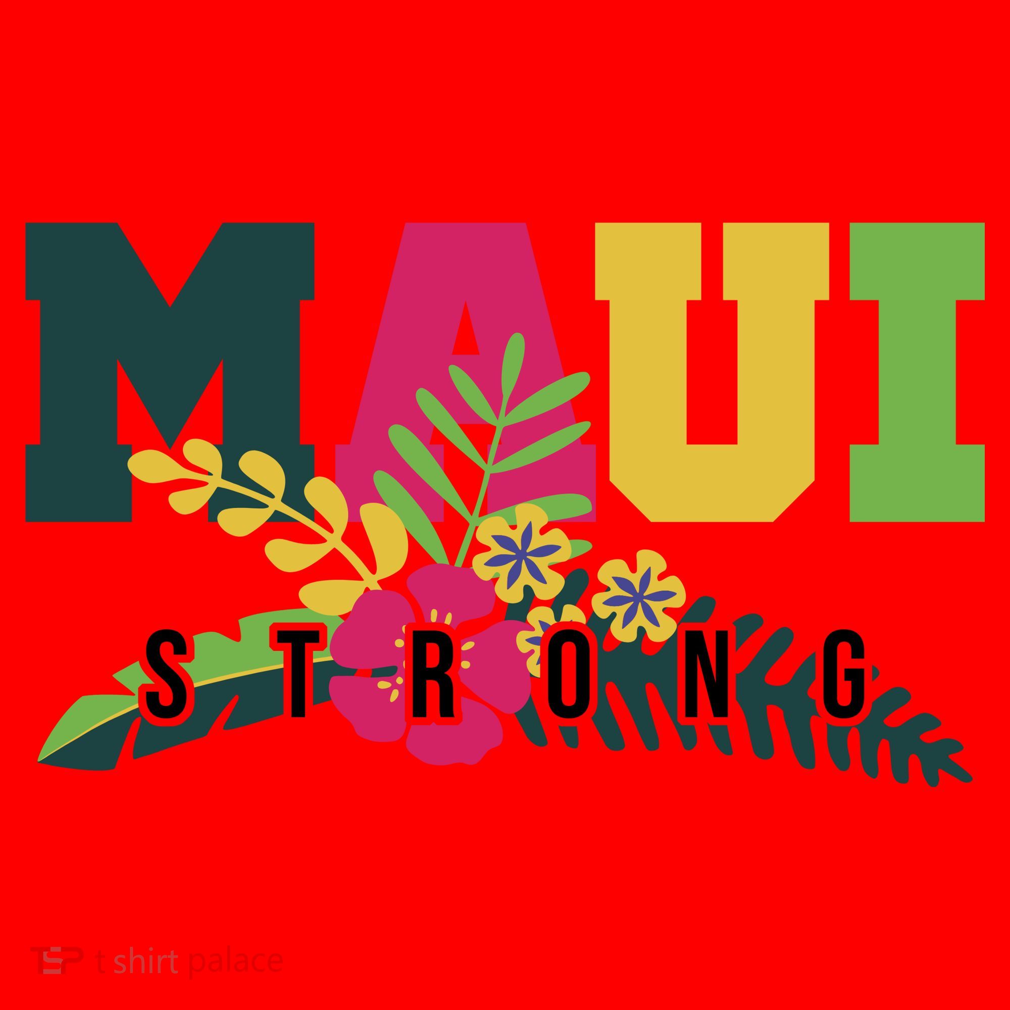 Maui Strong Hawaii Wildfire Relief Santa Hat