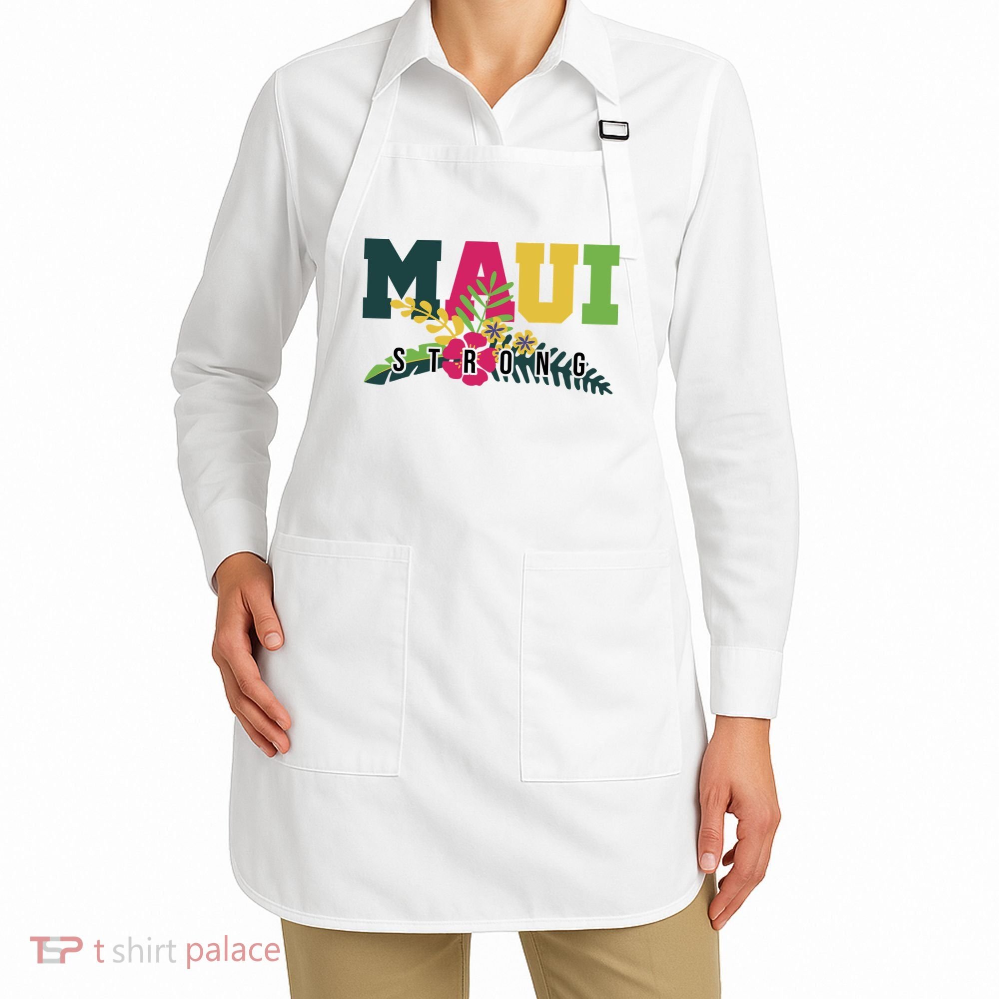 Maui Strong Hawaii Wildfire Relief Apron