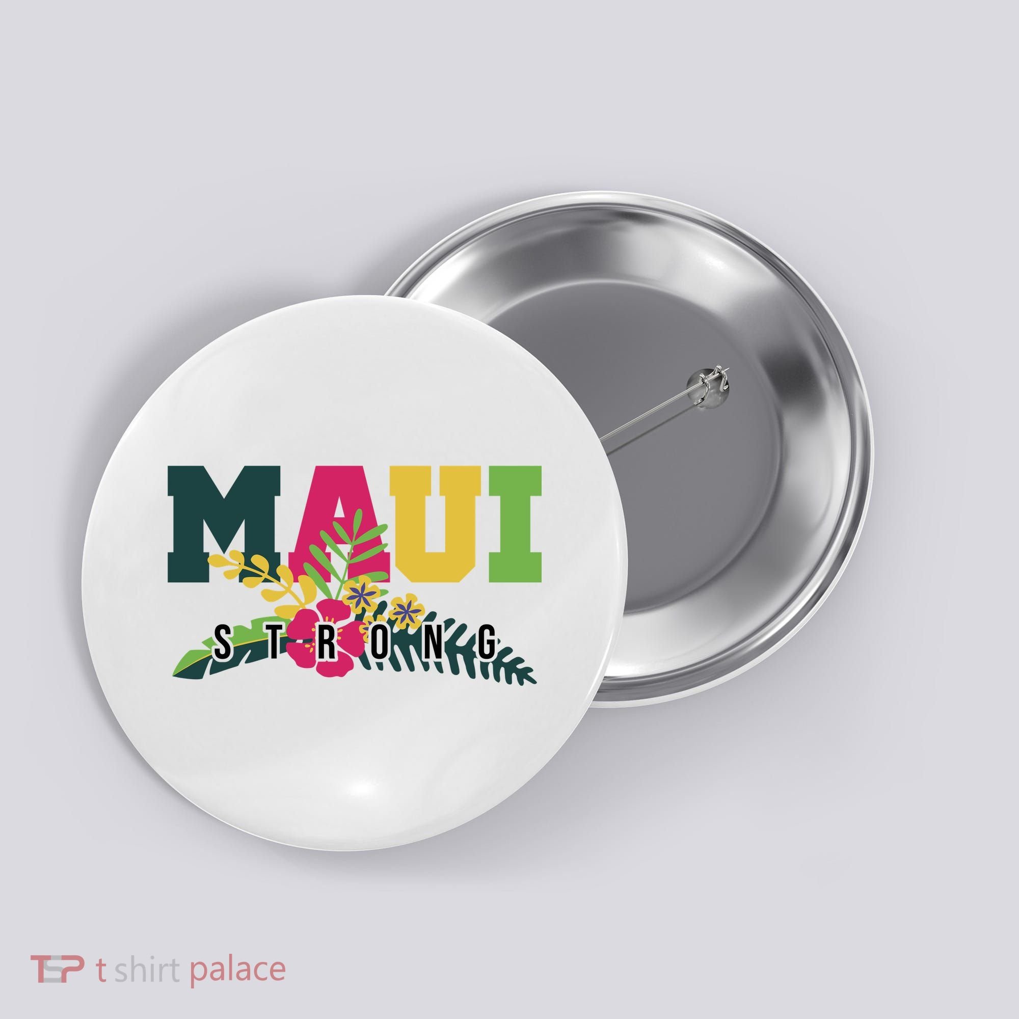 Maui Strong Hawaii Wildfire Relief Button