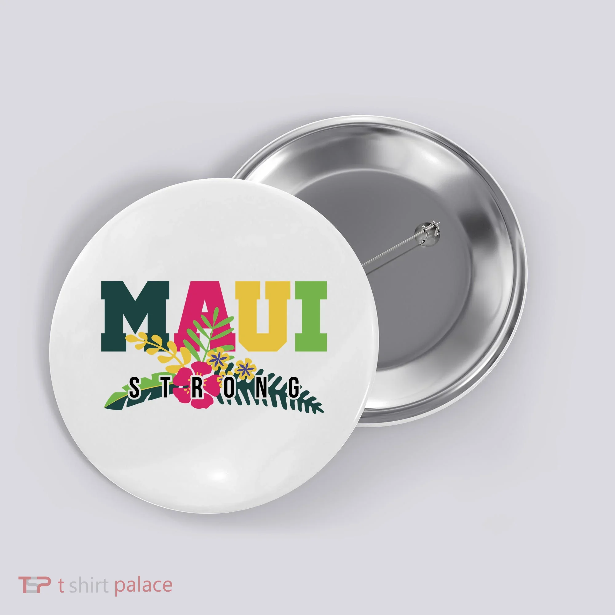 Maui Strong Hawaii Wildfire Relief Button