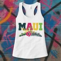 Maui Strong Hawaii Wildfire Relief Women's Tank Top thumb 3