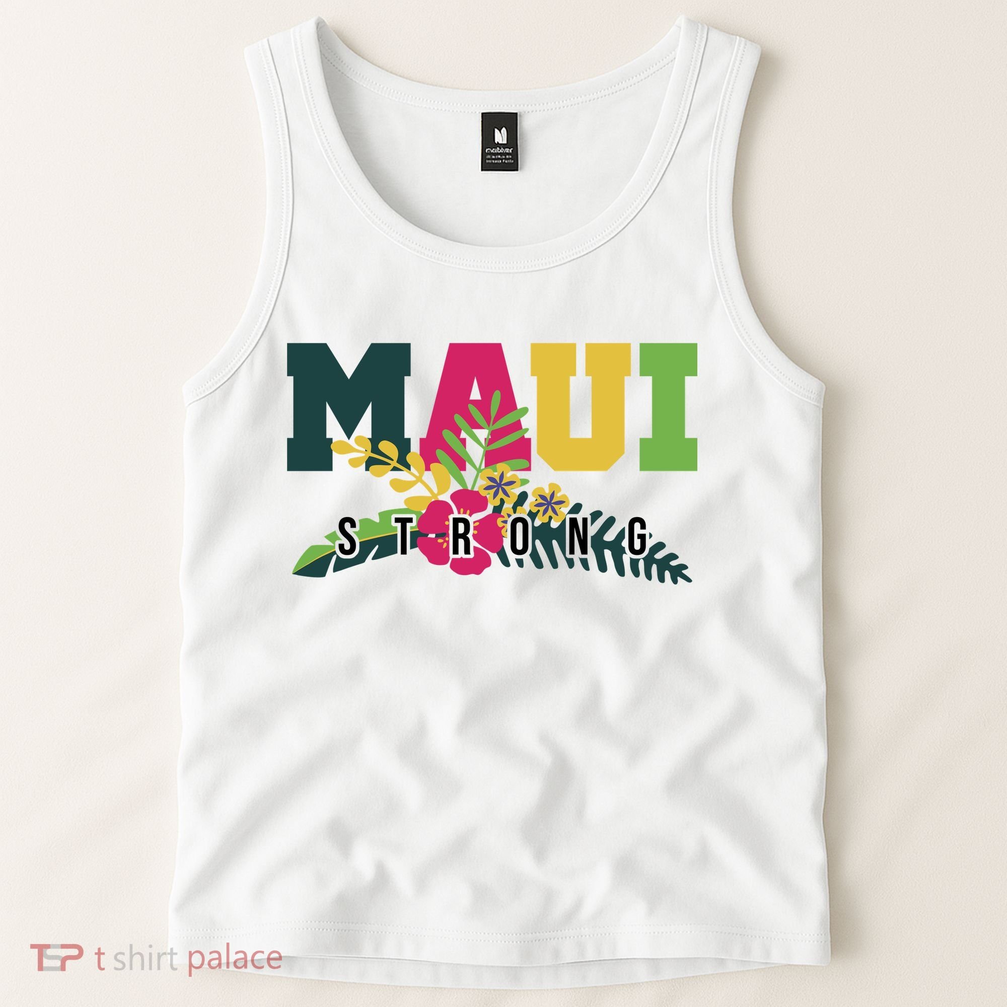 Maui Strong Hawaii Wildfire Relief Tank Top