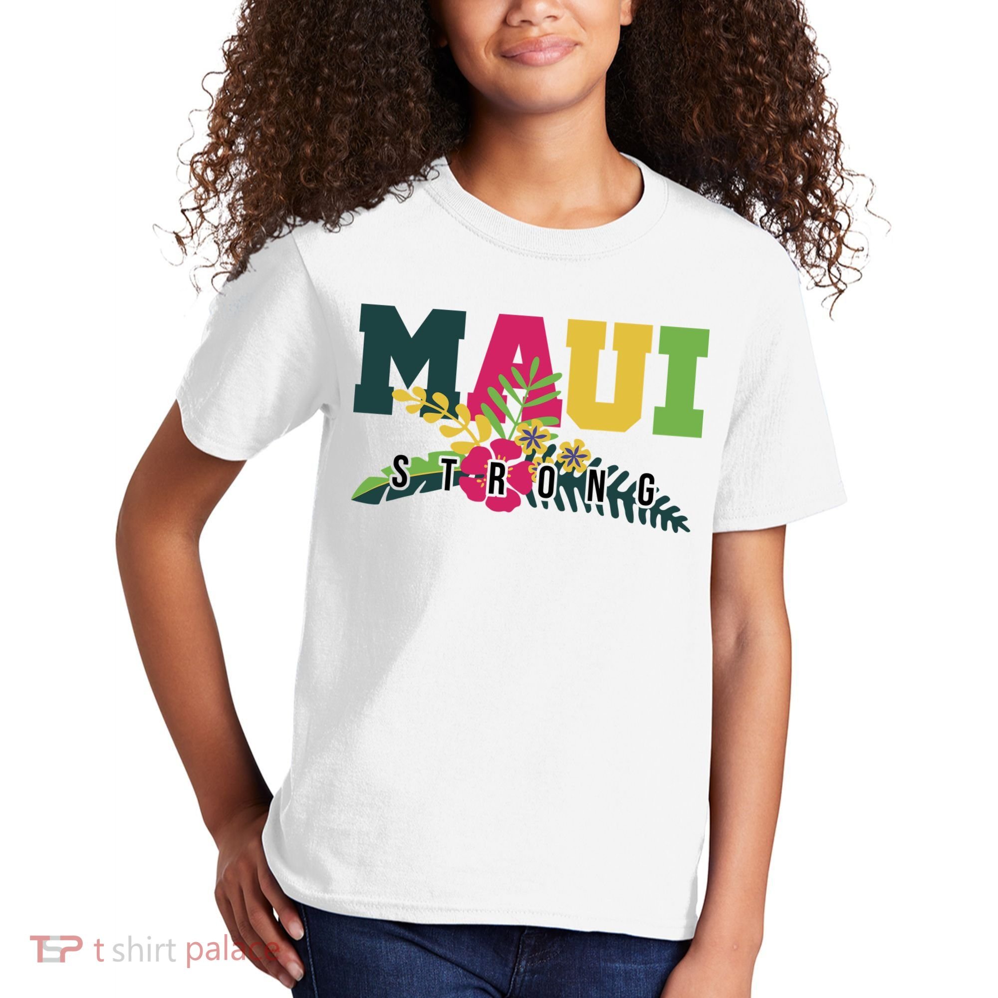 Maui Strong Hawaii Wildfire Relief Kids T-Shirt