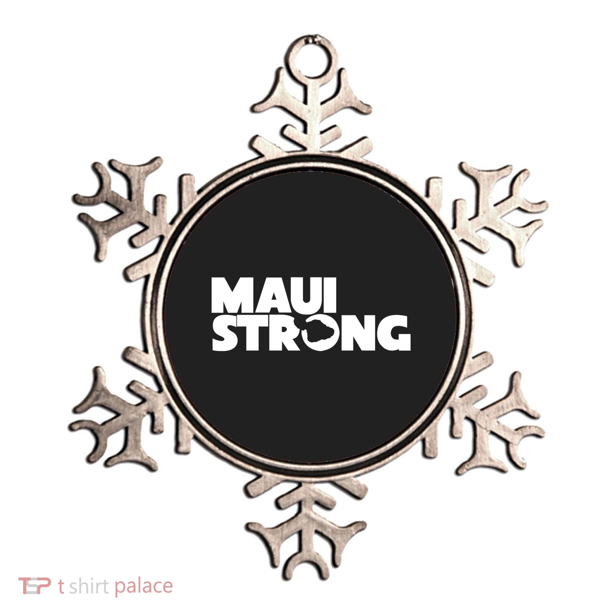 Maui Strong Hawaii Wildfire Ornament
