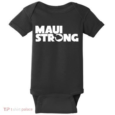 Maui Strong Hawaii Wildfire Baby Bodysuit