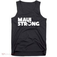 Maui Strong Hawaii Wildfire Tank Top thumb 0