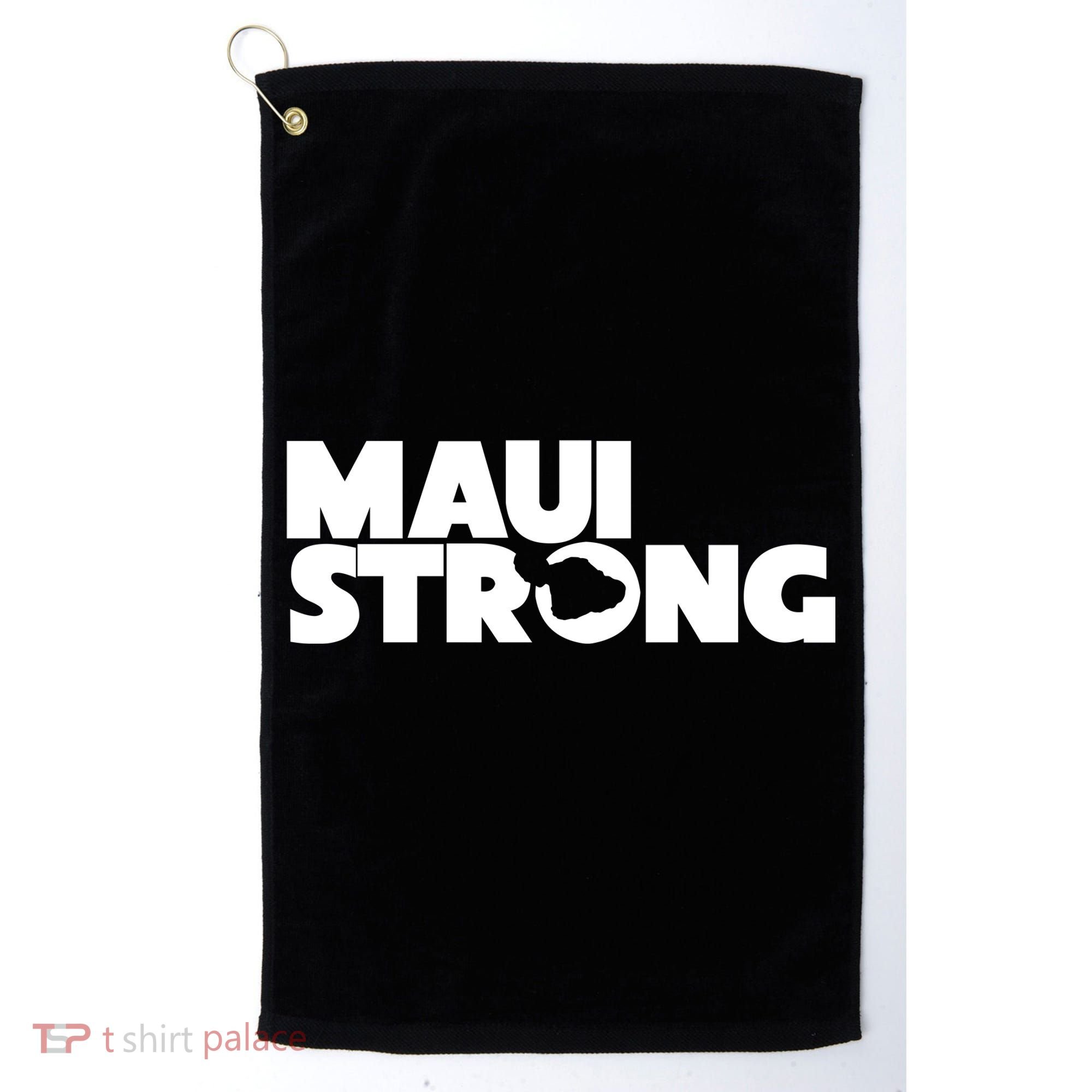 Maui Strong Hawaii Wildfire Golf Towel