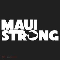 Maui Strong Hawaii Wildfire Golf Towel thumb 3