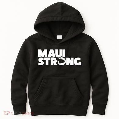 Maui Strong Hawaii Wildfire Kids Hoodie