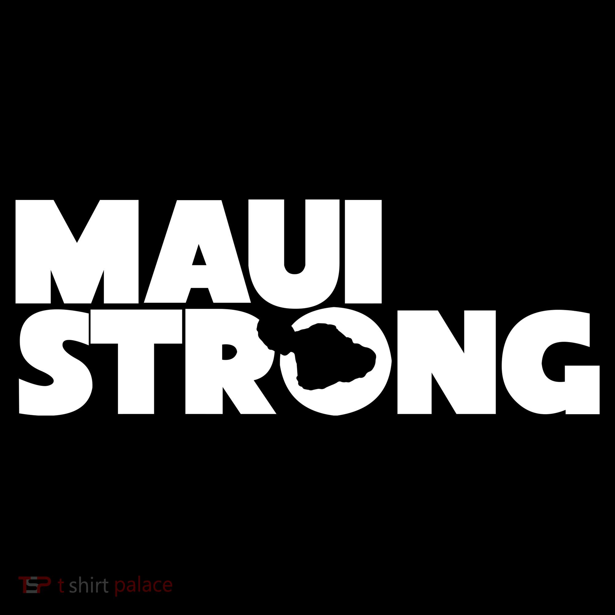 Maui Strong Hawaii Wildfire Kids Hoodie