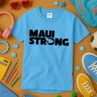 Maui Strong Hawaii Wildfire Kids T-Shirt thumb 3