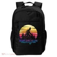 Mount Saint Helens Washington National Park Retro 80's Backpack thumb 0