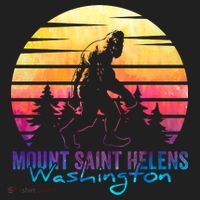 Mount Saint Helens Washington National Park Retro 80's Tumbler thumb 3