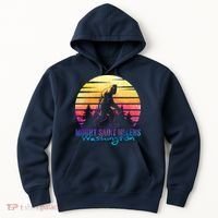 Mount Saint Helens Washington National Park Retro 80's Hoodie thumb 0