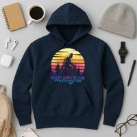 Mount Saint Helens Washington National Park Retro 80's Hoodie thumb 3