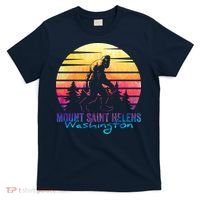 Mount Saint Helens Washington National Park Retro 80's T-Shirt thumb 0