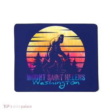 Mount Saint Helens Washington National Park Retro 80's Mousepad