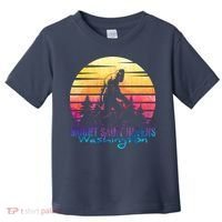 Mount Saint Helens Washington National Park Retro 80's Toddler T-Shirt thumb 0