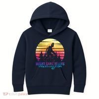 Mount Saint Helens Washington National Park Retro 80's Kids Hoodie thumb 0