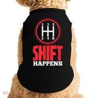 Mens Shift Happens Funny Mechanic Car Lover Doggie Tank thumb 0