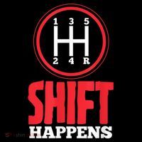 Mens Shift Happens Funny Mechanic Car Lover Women's Hoodie thumb 2