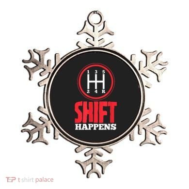 Mens Shift Happens Funny Mechanic Car Lover Ornament