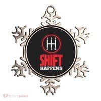 Mens Shift Happens Funny Mechanic Car Lover Ornament thumb 0