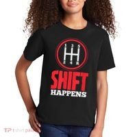 Mens Shift Happens Funny Mechanic Car Lover Kids T-Shirt thumb 2