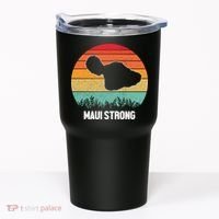 Maui Strong Hawaii Wildfire Sunset Tumbler thumb 0
