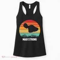 Maui Strong Hawaii Wildfire Sunset Women's Tank Top thumb 0
