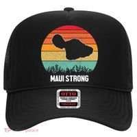Maui Strong Hawaii Wildfire Sunset Hat thumb 0
