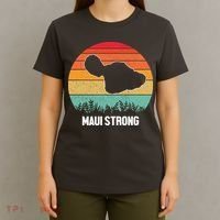 Maui Strong Hawaii Wildfire Sunset T-Shirt thumb 4