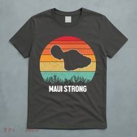 Maui Strong Hawaii Wildfire Sunset T-Shirt thumb 5