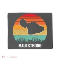 Maui Strong Hawaii Wildfire Sunset Mousepad thumb 0