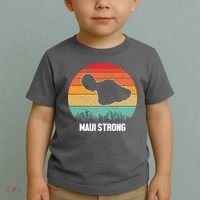 Maui Strong Hawaii Wildfire Sunset Toddler T-Shirt thumb 2