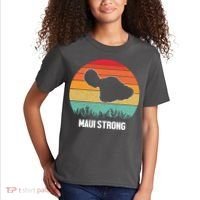 Maui Strong Hawaii Wildfire Sunset Kids T-Shirt thumb 2