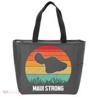 Maui Strong Hawaii Wildfire Sunset Tote Bag thumb 0
