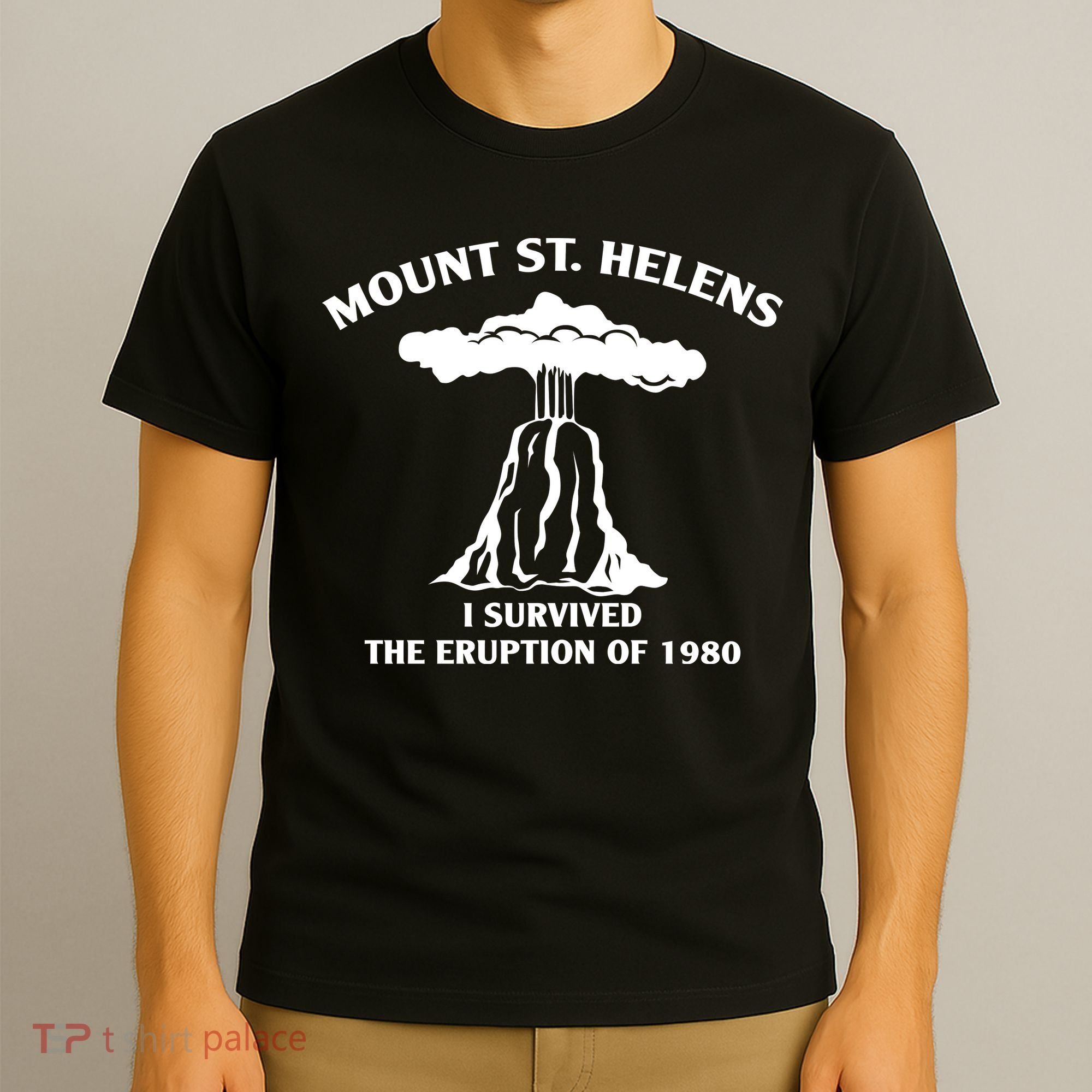 Mount St Helens I Survived The Eruption Of 1980 T-Shirt