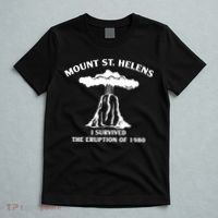 Mount St Helens I Survived The Eruption Of 1980 T-Shirt thumb 5